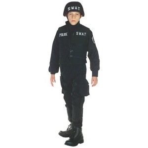 Underwraps Boys' Deluxe SWAT Costume - 1 of 2