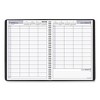 DayMinder Four-Person Group Daily Appointment Book, 11 x 8, Black Cover, 12-Month (Jan to Dec): 2025 - 2 of 4