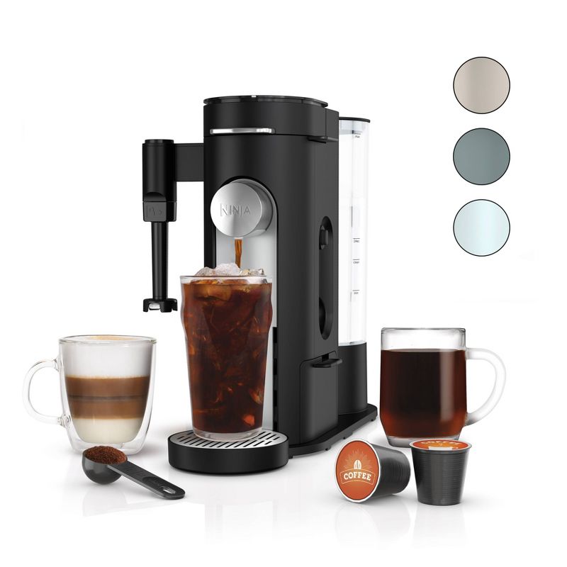 Ninja Pods &#38; Grounds Specialty Single-Serve Coffee Maker with Integrated Milk Frother - PB051, 1 of 15