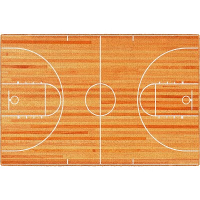 Milliken Louisville University Basketball Court Rug 3'10x5'4