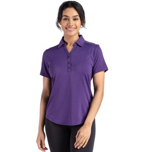 Cutter & Buck Forge Eco Stretch Recycled Womens Short Sleeve Polo - 1 of 2