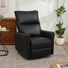 CAVINAS Rocking Recliner Chair, Swivel Nursery Rocking Chair, Swivel Chair Accent Chair, Glider Chair with Side Pocket, Home Theater Seating - 4 of 4