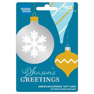 American Express Holiday $50 + $5 Fee Gift Card