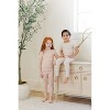 Aurora Classics- 2 Piece-Lounge Set - Kids Short Sleeve Pajama Set - Floral Print Collection - 4 of 4