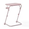 Homy Casa Adjustable Folding Snack & Laptop Tray for Sofa, Bed & Coffee Moments, Pink - 4 of 4