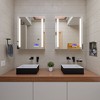 ALFI Black Matte Single Lever Wallmount Bathroom Faucet - 4 of 4