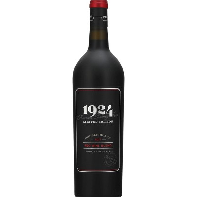 1924 Double Black Red Wine Blend - 750ml Bottle