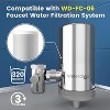 Waterdrop WD-FF-03A Faucet Replacement Filter, Carbon Block Filter Fits WD-FC-01, WD-FC-02, WD-FC-06,Pack of 3 - 2 of 4