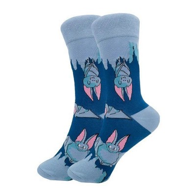 Bat in a Cave Socks (Women's Sizes Adult Medium) from the Sock Panda