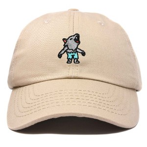 Dalix Werewolf Embroidered Moon Dad Hat Cotton Baseball Cap Adjustable Mens - 1 of 4