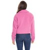 Women's Faux Fur Teddy Jean Jacket - SEBBY - 4 of 4