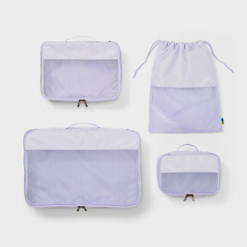 Baggallini 2 Medium / 1 Large Compression Packing Cubes Travel Set : Target