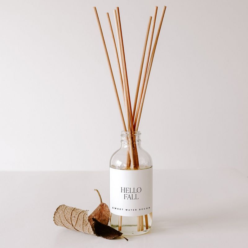 Sweet Water Decor Hello Fall Clear Reed Diffuser - 3.5oz, 2 of 4