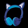 ART+SOUND LED Light Up Kawaii Cat Bluetooth Wireless / Wired Headphones - 4 of 4