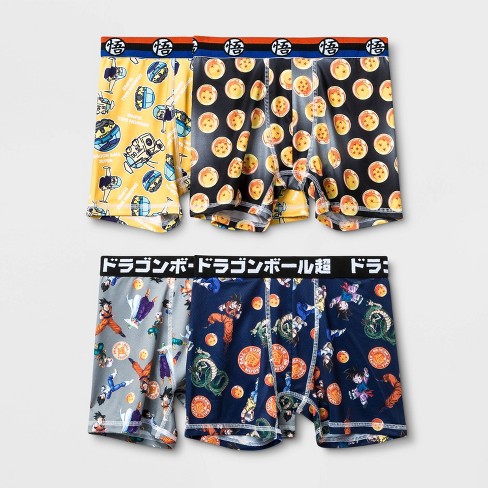 Boys Dragonball Z 4pk Underwear 10 Target