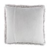 24"x24" Oversized Plush Faux Fur Square Throw Pillow - Yorkshire Home - 4 of 4