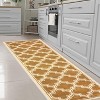 Modern Geometric Trellis Indoor Area Rug or Runner by Blue Nile Mills - 2 of 4