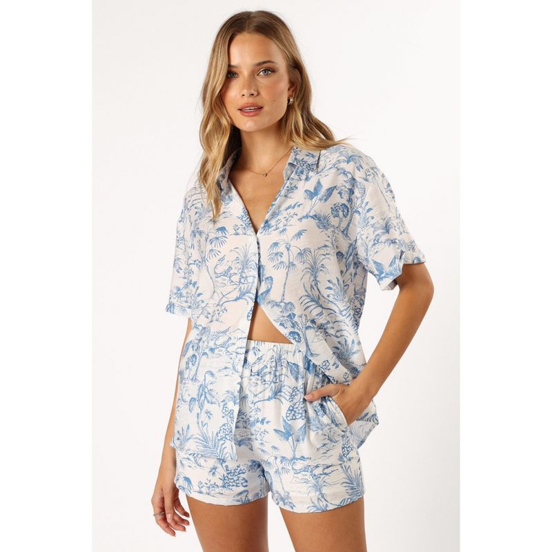 Petal and Pup Womens Faye Button Down Top, 4 of 7