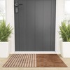 Sheila Wenzel-Ganny Two Toned Tan Texture Looped Vinyl Welcome Mat - Society6 - 2 of 2