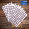 Unique Bargains Self Adhesive PVC Waterproof Screw Hole Stickers - 3 of 4