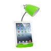 Creekwood Home Sleek Essentials 18.5" Flexible Coordinating Desk Lamp with USB Port and Storage - 3 of 4