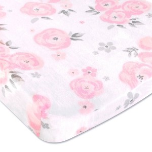 Wendy Bellissimo Floral Savannah Changing Pad Cover - 1 of 3