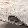 Nuloom Porter Medallion 4x6 Indoor Area Rug for Living Room Bedroom Dining Room Kitchen, Beige/Light Grey - 4 of 4