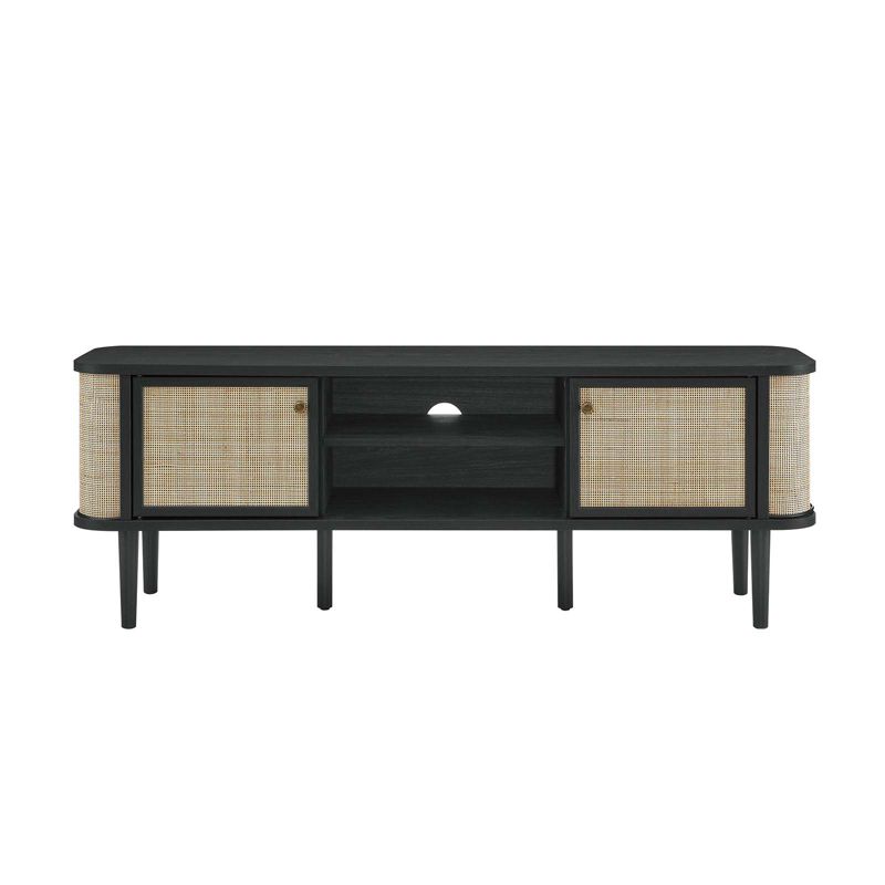 Modway Miramar 60 Inch Wood TV Stand, 3 of 9