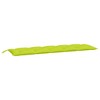 vidaXL Garden Bench Cushion Bright Green 70.9"x19.7"x2.8" Oxford Fabric - 2 of 4