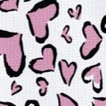 pink animal hearts