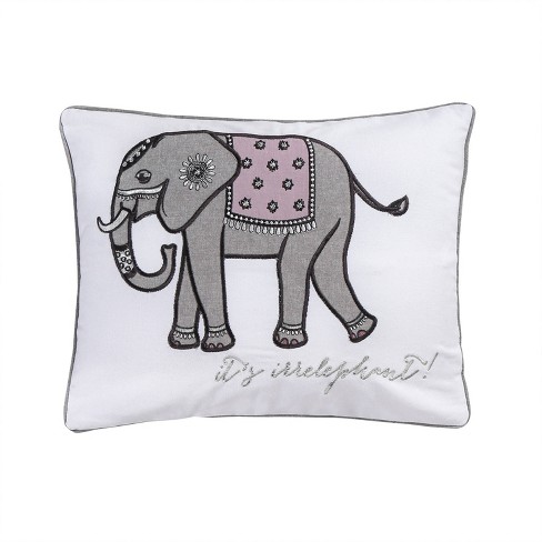 Elephant store pillow target