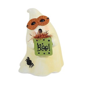 4.0 Inch Trick Or Treat Ghost Grayson Dspider Sunglassses Figurines - 1 of 3