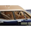 1970 Ford Country Squire Wagon Police Car "Nassau County Police Department" Blue and Tan 1/43 Model Car by Goldvarg Collection - 3 of 4