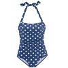 Women's Halter Neck Tummy Control One Piece Swimsuit - LASCANA - 4 of 4