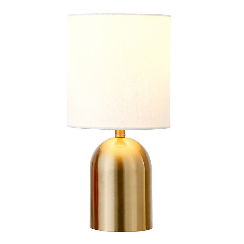 Hampton & Thyme 13.25" Tall Mini Lamp with Fabric Shade , 4 of 10