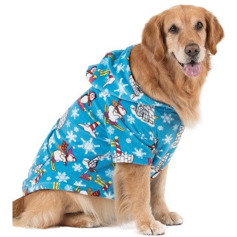 Pet Pjs Winter Wonderland Pet Pjs Fleece Hoodie Sweaters