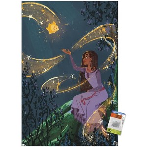 Trends International Disney Wish - Collage Poster 2 (Asha & Star) Unframed Wall Poster Prints - 1 of 4