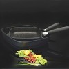 BergHOFF Scala Nonstick Ceramic Coated Cast Aluminum Grill Pan, Black - image 2 of 4