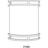 Progress Lighting, Inspire Collection, 1-Light LED Wall Sconce, Brushed Nickel, White Acrylic Diffuser, Steel - 2 of 2