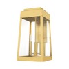 Livex Lighting Oslo 3 - Light Wall Light in  Satin Brass - 4 of 4