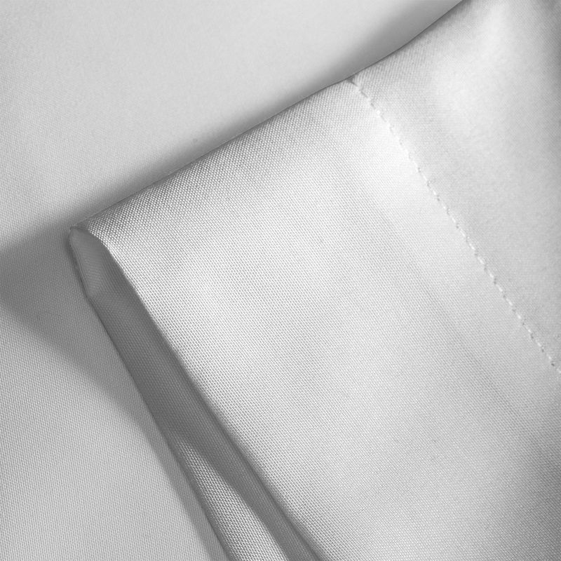 400 Thread Count Ultimate Percale Cotton Solid Sheet Set - Purity Home, 5 of 8