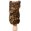Memoi Women's Animal Craze Faux Fur Leg Warmer Cheetah One Size - 2 of 4