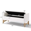 Christopher Knight Home Escoffier Modern Boucle Upholstered Storage Ottoman - 3 of 4