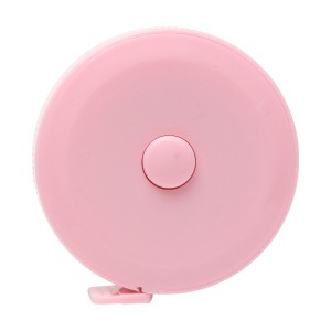 Unique Bargains Tape Measure +/-5% Accuracy Plastic Pink 2.09"x2.09"x0.67" 1 Pcs - 1 of 3