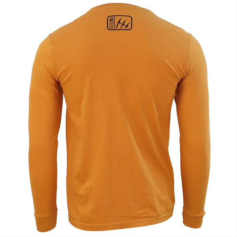 Fintech FPF Badge Long Sleeve Graphic T-Shirt - Autumn Blaze, 2 of 3