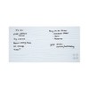 ECR4Kids MessageStor 18in x 36in Magnetic Dry-Erase Glass Board and 4 Rare Earth Magnets - 3 of 4
