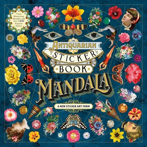 The Antiquarian Sticker Book: Mandala - By Odd Dot (paperback) : Target