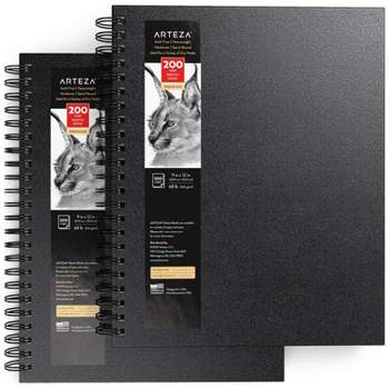 Arteza Paper Pad For Drawing Or Sketching, 8x10, 50 Sheets - 2 Pack :  Target