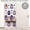 Big Dot of Happiness Purple Graduation Party Vertical Photo Garland 35 Pieces - image 2 of 4