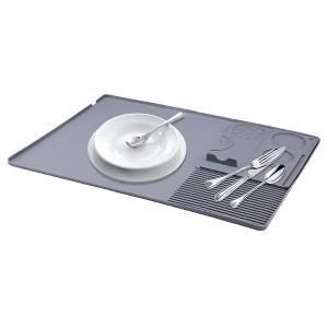 REGALWOVEN Silicone Heat Resistant Non-Slip Durable Dish Drying Mats 23.6*15.7 inch - 1 of 4